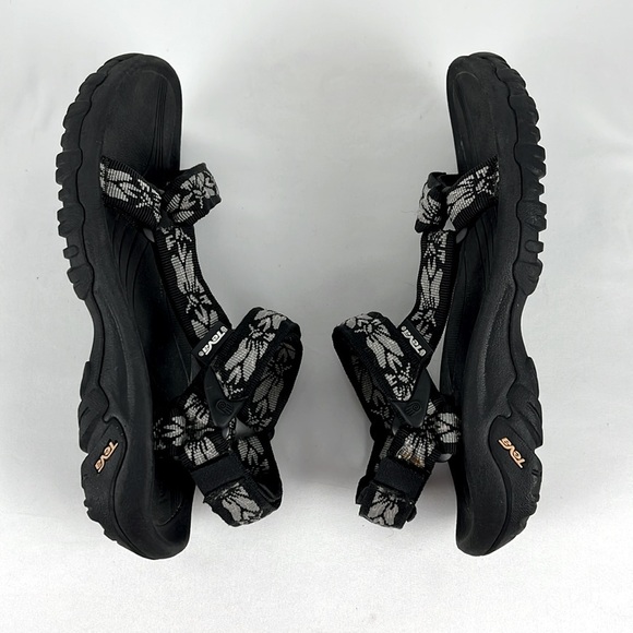 Teva Hurricane XLT Hazel Black Hiking Sport Sandals Womens Size 7 - Picture 5 of 13